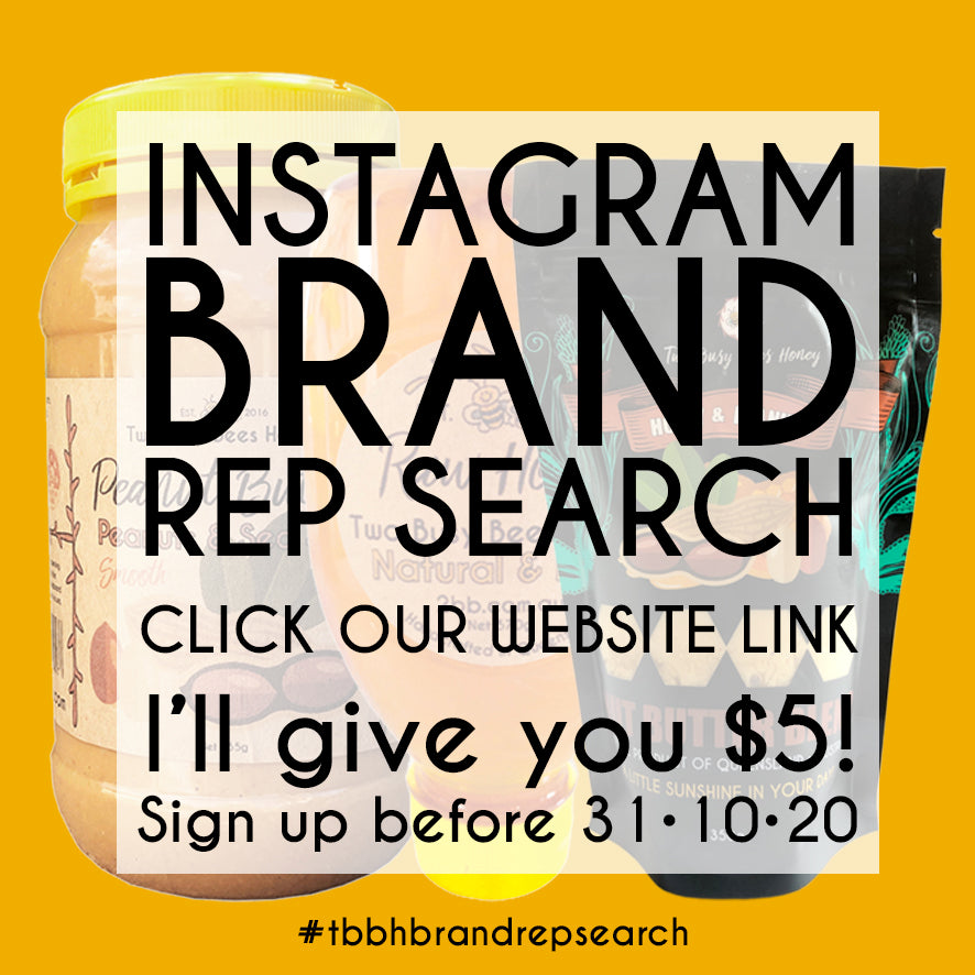 Two Busy Bees Honey Instagram Brand Rep Search