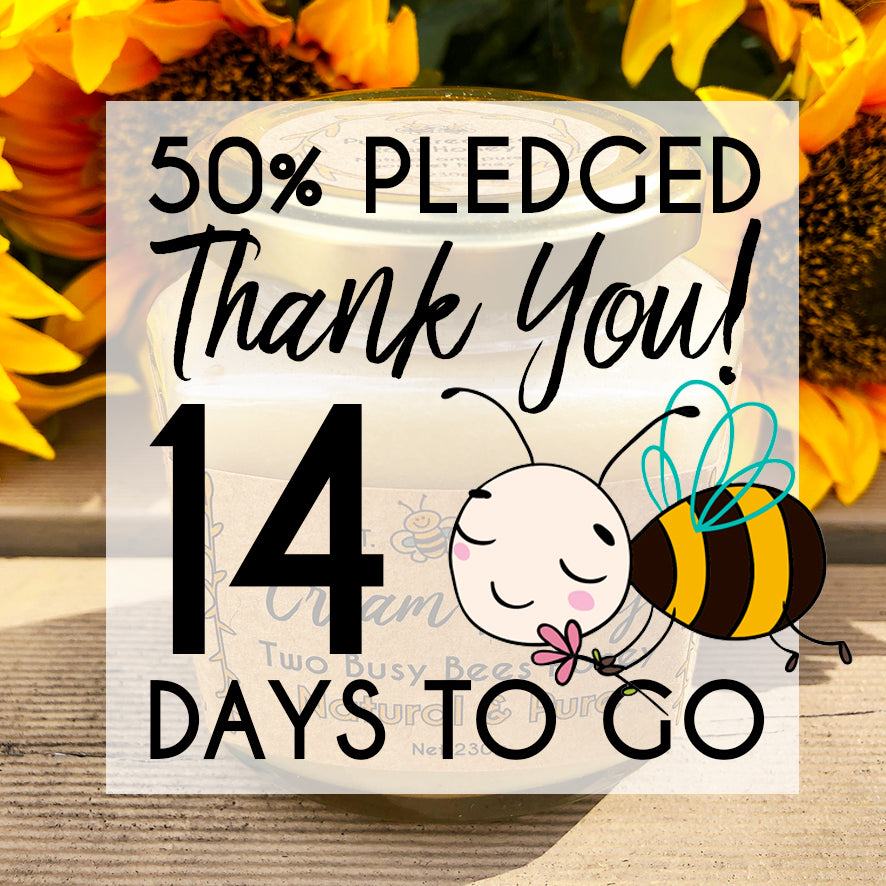 Pozible campaign for Two Busy Bees Honey