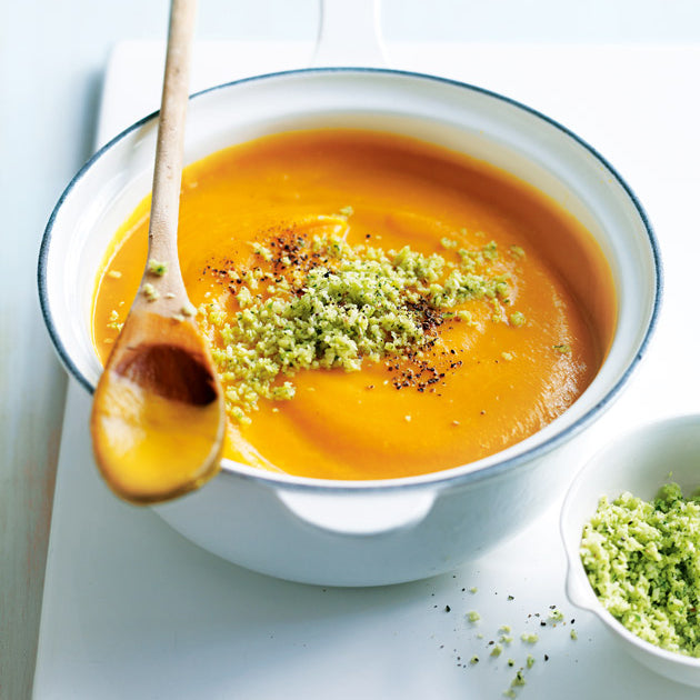 Pumpkin-Soup-with-Coconut-Chilli-Sambal-Two-Busy-Bees-Honey