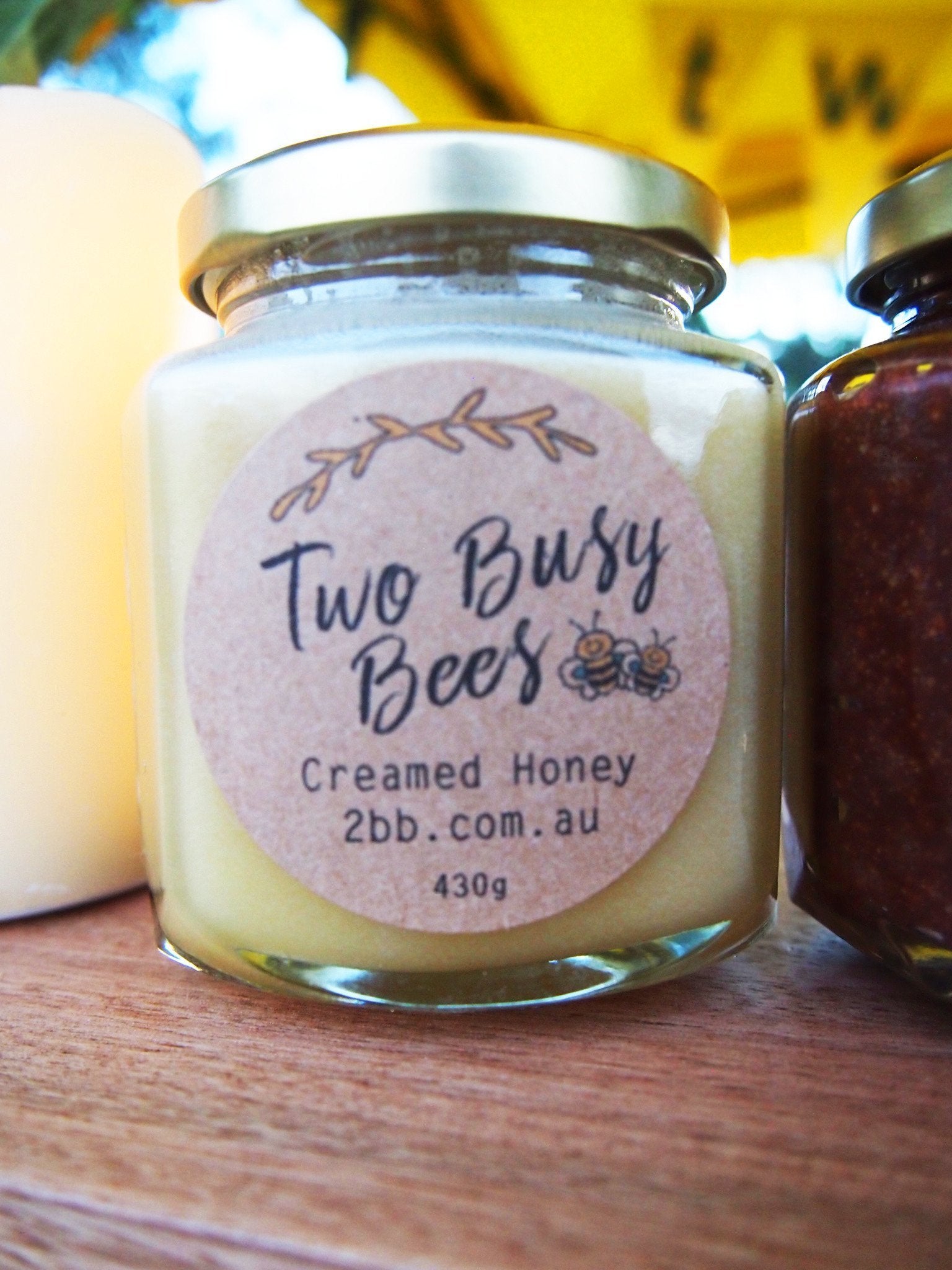 Creamed raw honey now available for you to enjoy
