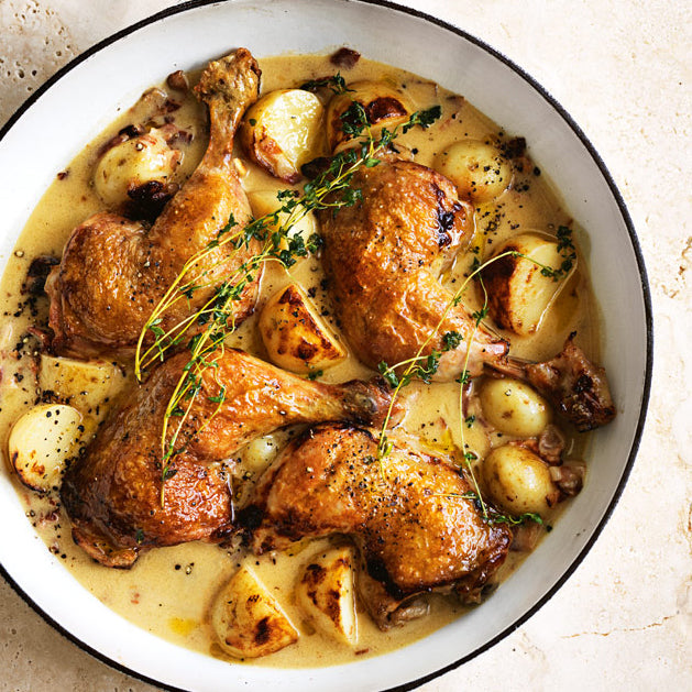 Honey Mustard Chicken Potato Bake