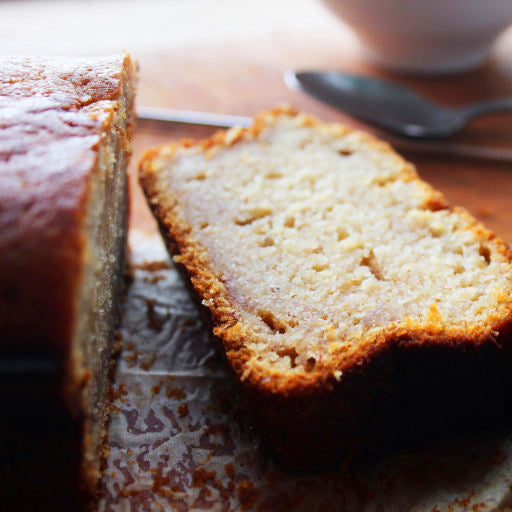 Honey, Ginger and Banana Loaf Cake