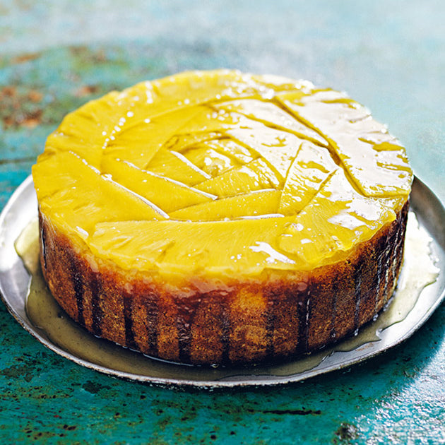 Pineapple-and-ginger-upside-down-cake