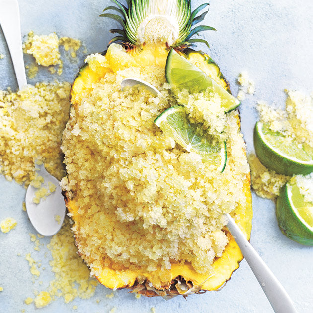 pineapple-honey-and-green-tea-granita-from-two-busy-bees-honey