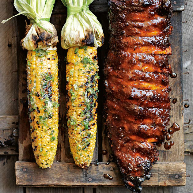 Grilled-corn-with-flavoured-butter-from-Donna-Hay-and-Two-Busy-Bees-Honey