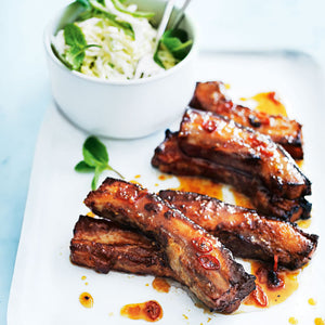 Sticky-Chilli-Pork-Ribs-Donna-Hay-Two-Busy-Bees-Honey-Crop
