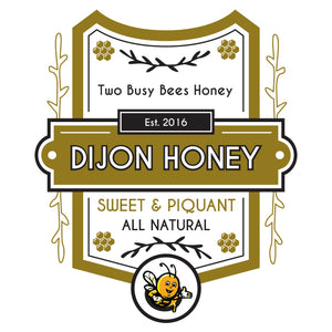 Two-Busy-Bees-Honey-Dijon-Honey-Bottle-Label